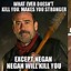Image result for Walking Dead Stare Sean Meme