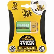 Image result for 9V Rechargeable Battery with 1AH
