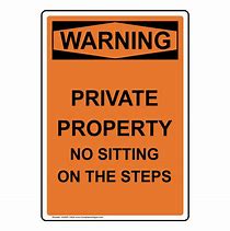 Image result for In Case of Fire Use Stairs Sign