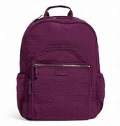Image result for Campus Backpack Vera Bradley Grey and Purple