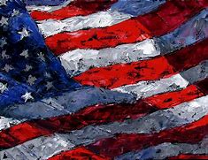 Image result for American Flag Fine Art