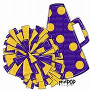 Image result for Cheer Poms and Megaphone Clip Art