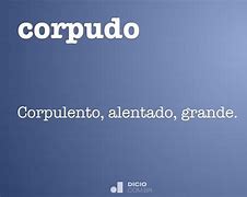 Image result for corpudo
