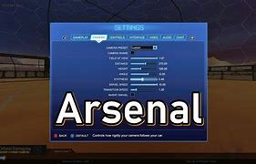 Image result for Arsenal's Rocket League Settings