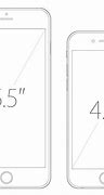 Image result for iPhone 6s Screen Measurement Size