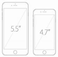 Image result for Screen Size of iPhone 6s Plus