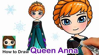 Image result for Anna Drawing Frozen 2