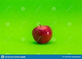 Image result for Red Apple with Green Background