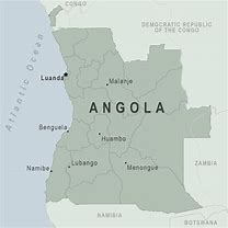 Image result for Mapa De Angola