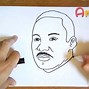 Image result for Martin Luther King Jr Sketch