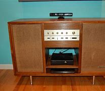 Image result for Zenith Console Stereo Satellite Speakers