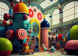 Image result for Toy Factory Background