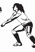 Image result for Free Clip Art Volleyball Girls