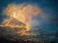 Image result for Pompeii Eruption Poster Drawing