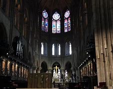Image result for Interior of Notre Dame De Paris