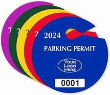 Image result for Custom Parking Hang Tags