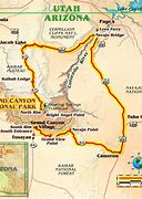 Image result for Arizona Map Grand Canyon Area