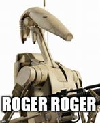 Image result for Roger Roger Droid Meme