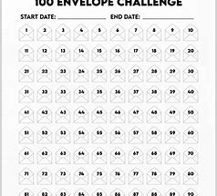 Image result for 100 Envelope Challenge Binder