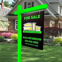 Image result for Cartoon Real Estate Sign Post