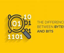 Image result for What Is the Difference Between Bits and Bytes
