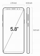 Image result for Samsung Galaxy S9 Size