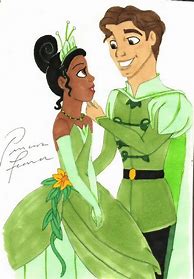 Image result for Disney Princess Tiana and Prince Naveen