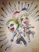 Image result for Chibi Joker and Harley Quinn