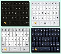 Image result for Keyboard On Phone Screen