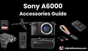 Image result for Sony Alpha A6000 Accessories