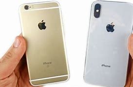 Image result for +iPhone 6 vs Iphpne X