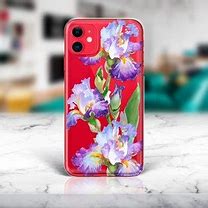 Image result for iPhone 11 Case Purple Clear Flowers