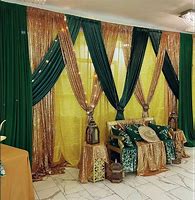 Image result for Green and Gold Party Backdrop