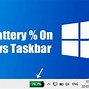Image result for How to Show Battery Percentage Laptop
