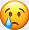 Image result for Cry Face Emoji
