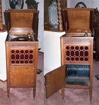 Image result for Edison Cabinet Antique Record Player