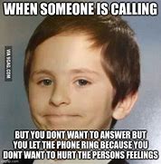 Image result for Kid Calling On Phone Meme