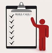 Image result for Roll Call Report Clip Art Image