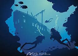 Image result for Sunken Ship Watercolor