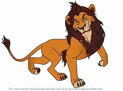 Image result for Scar Lion King Face Drawing