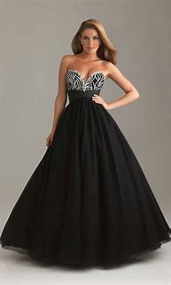 Image result for Black Prom Dress