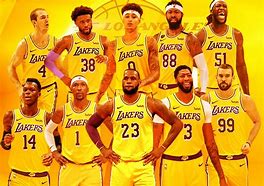 Image result for 2020 Lakers Team Pic