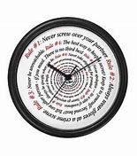 Image result for 6 Inch Wall Clock