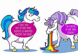 Image result for Funny Unicorns and Rainbows