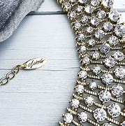 Image result for Rhinestone Statement Necklace