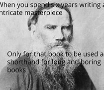 Image result for Tolstoi Prison Meme