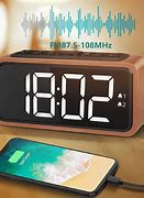 Image result for Alarm Clock Radio with USB