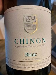 Image result for Philippe Alliet Chinon Blanc