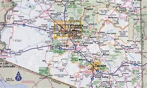 Image result for Arizona Road Map. Online