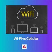 Image result for Difference Between Cellular and Wi-Fi